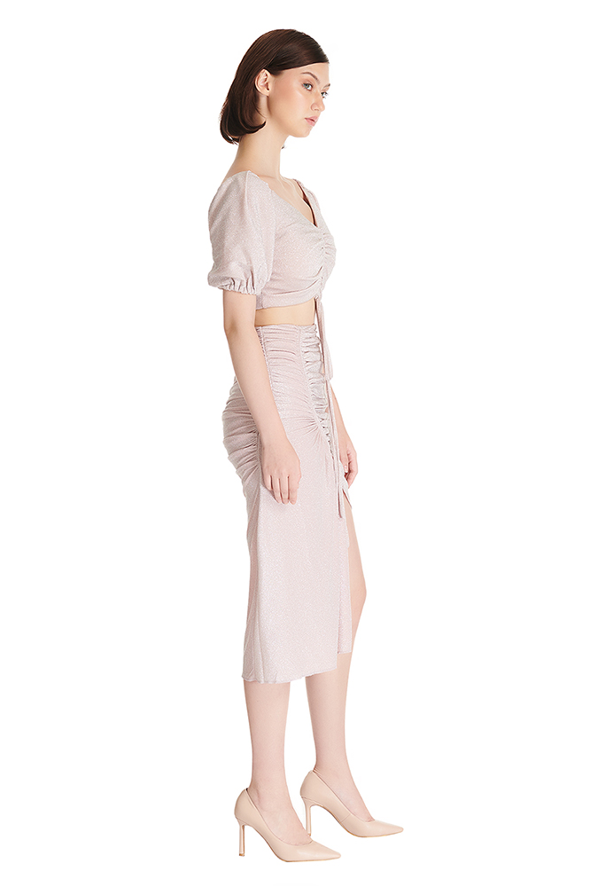 side view of the dress